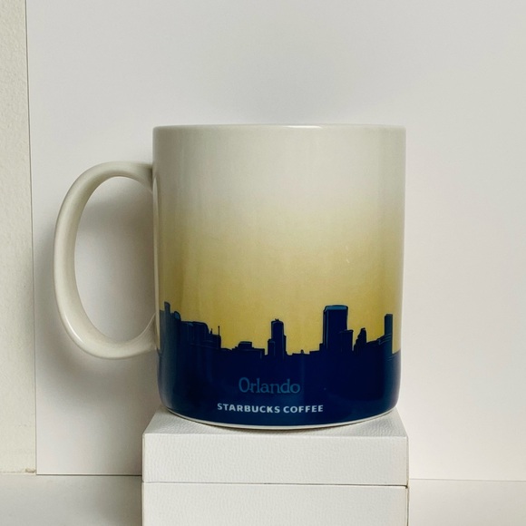 NWT Starbucks Discontinued 2011 ORLANDO Global City Coffee Mug - Picture 3 of 5